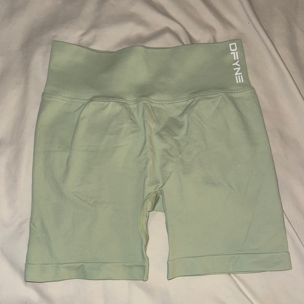 Defyne Green shorts